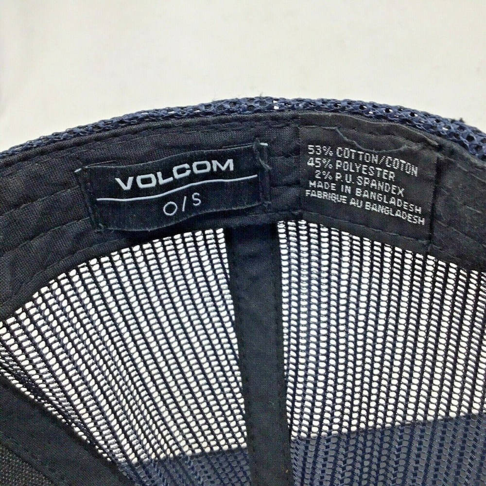 Volcom~Ball Cap~Hat~Mesh~Embroidered~Snap Back - Picture 6 of 8